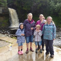 Ingleton ~  Camping and Waterfalls.
