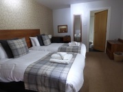Uigg Lodge ~ Our hotel room.